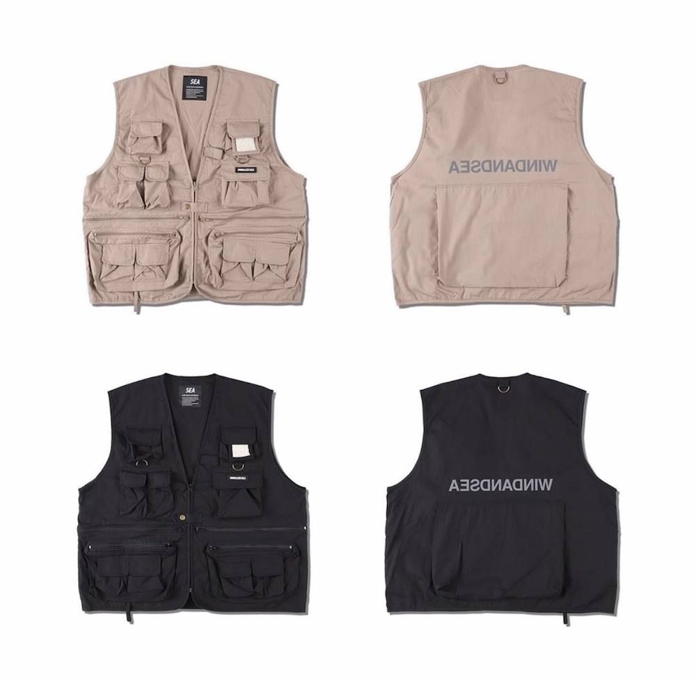 WIND AND SEA 2月29日土曜日発売「UTILITY VEST」