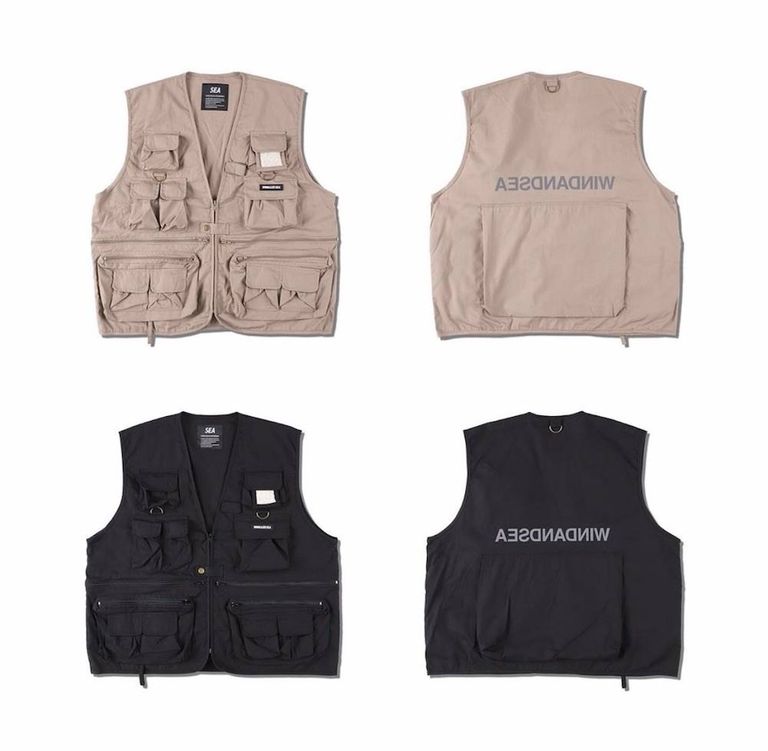 WIND AND SEA 2月29日土曜日発売「UTILITY VEST」