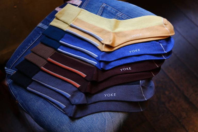 YOKE 「BACK LINE SOCKS」