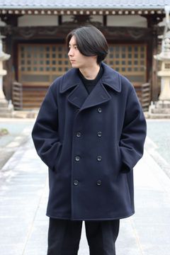 A Presse アプレッセ Pea Coat 21aap 01 02h Navy Mark
