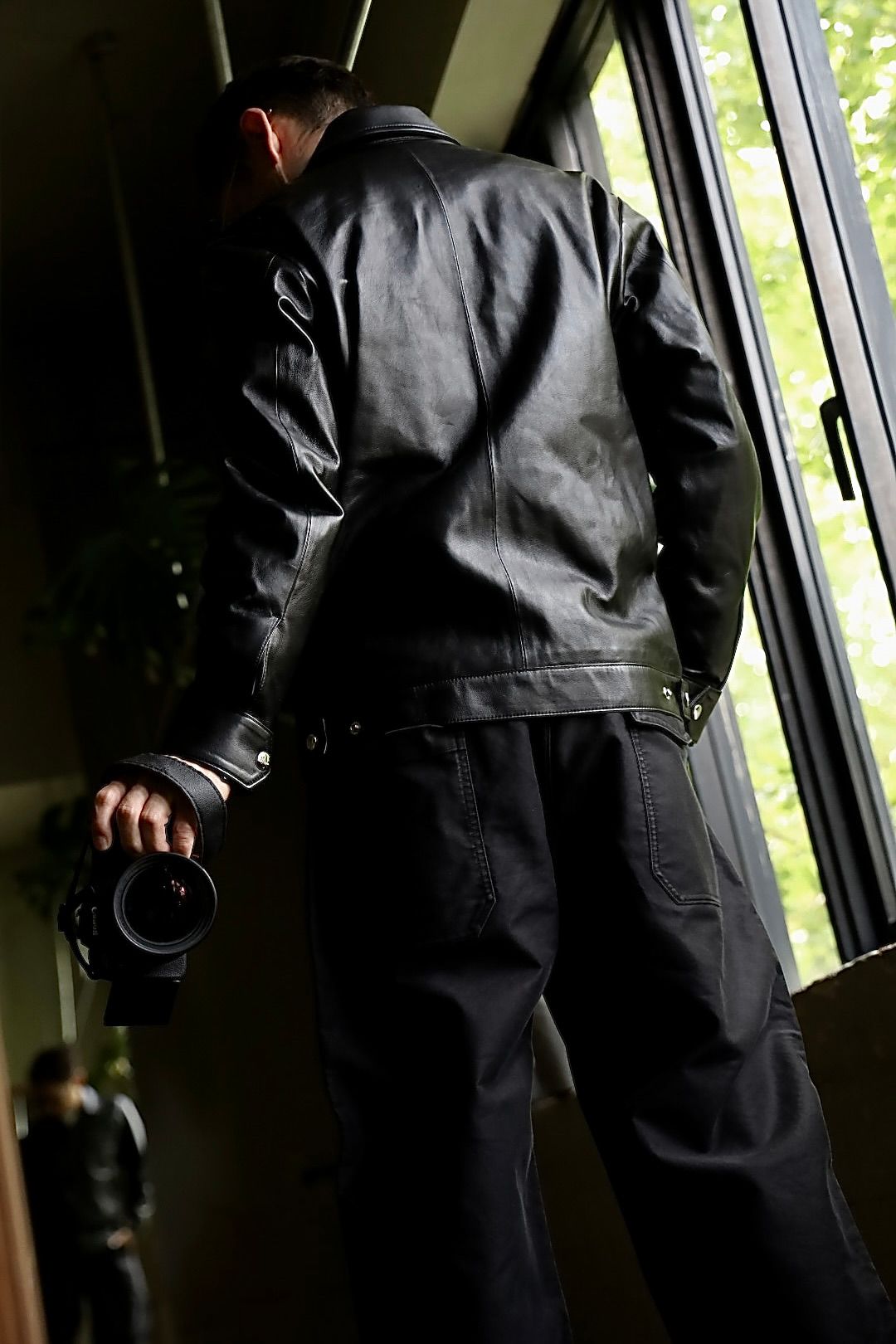 LASTMAN 24AW ラストマン大久保篤志 LEATHER DRIZZLER JACKETスタイル2024.10.25.