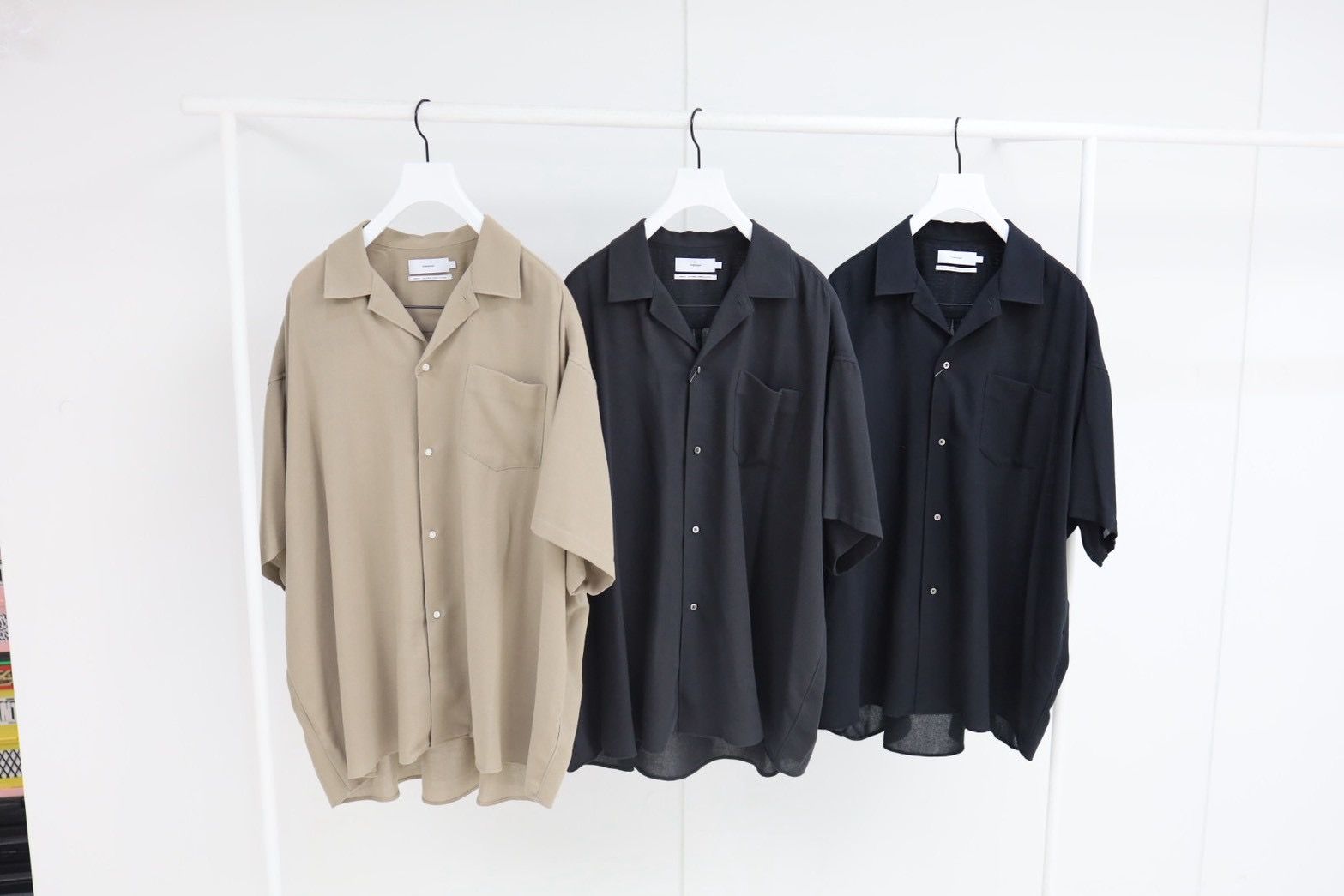 グラフペーパー 26SS Viscose Viyella S/S Sleeping Shirt(GM261-50457)TAUPE☆3月14日(土)発売！