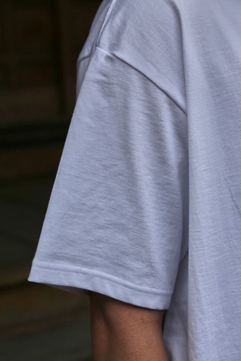 Graphpaper POET MEETS DUBWISE for Graphpaper Oversized Tee “WORDS AND SILENCE” style.2021.4.17.