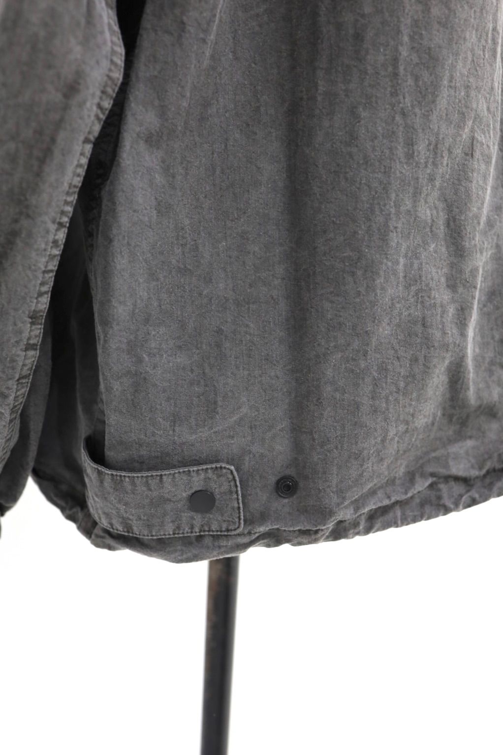 イズネス 26SS ジャケット Pigment-Dyed Jacket(26SS_06_1008SSJK03W) BLACK ☆新作発売！