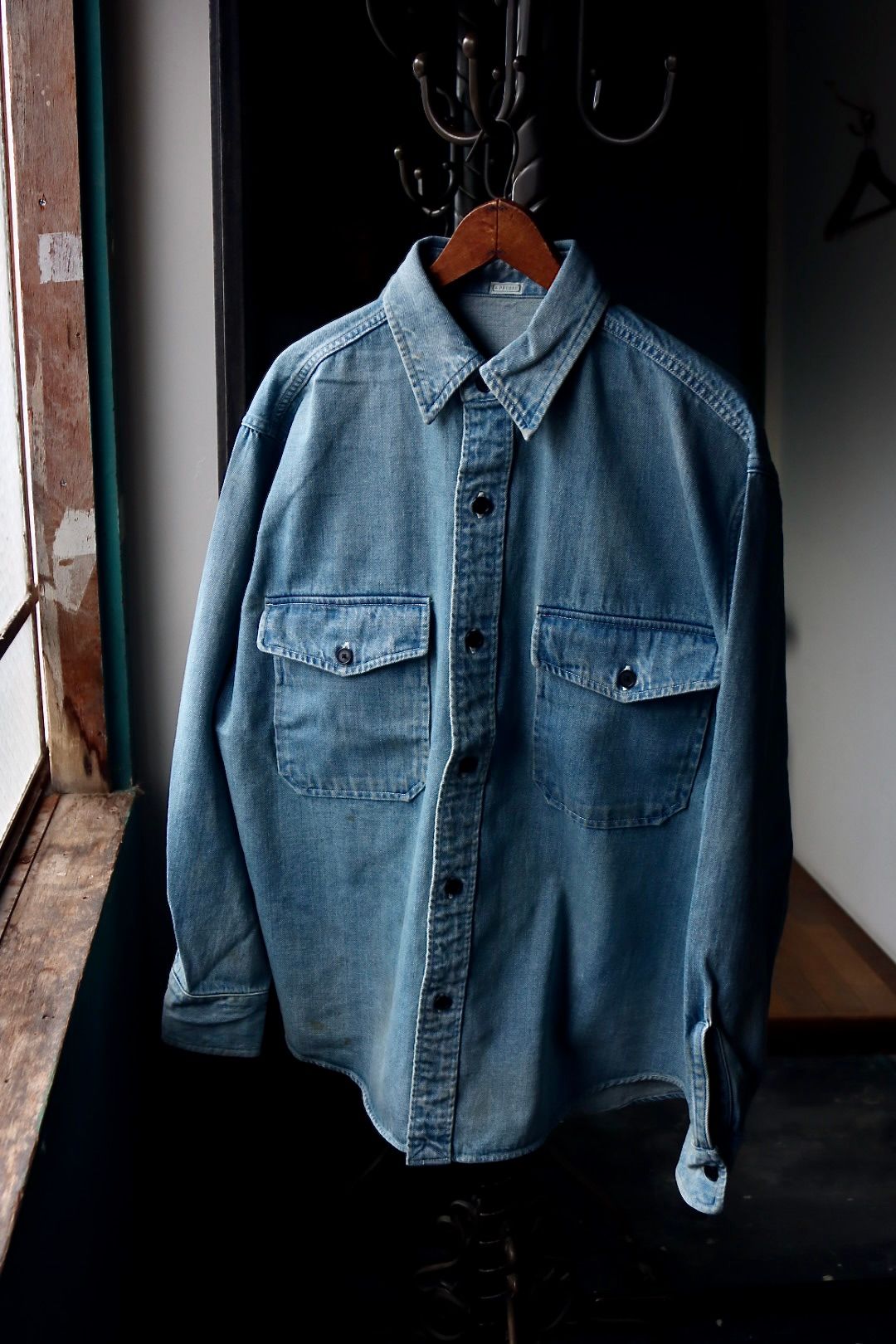 A.PRESSE CPOシャツ　size:2 Vintage Denim CPO Shirt | ref. / Web Store