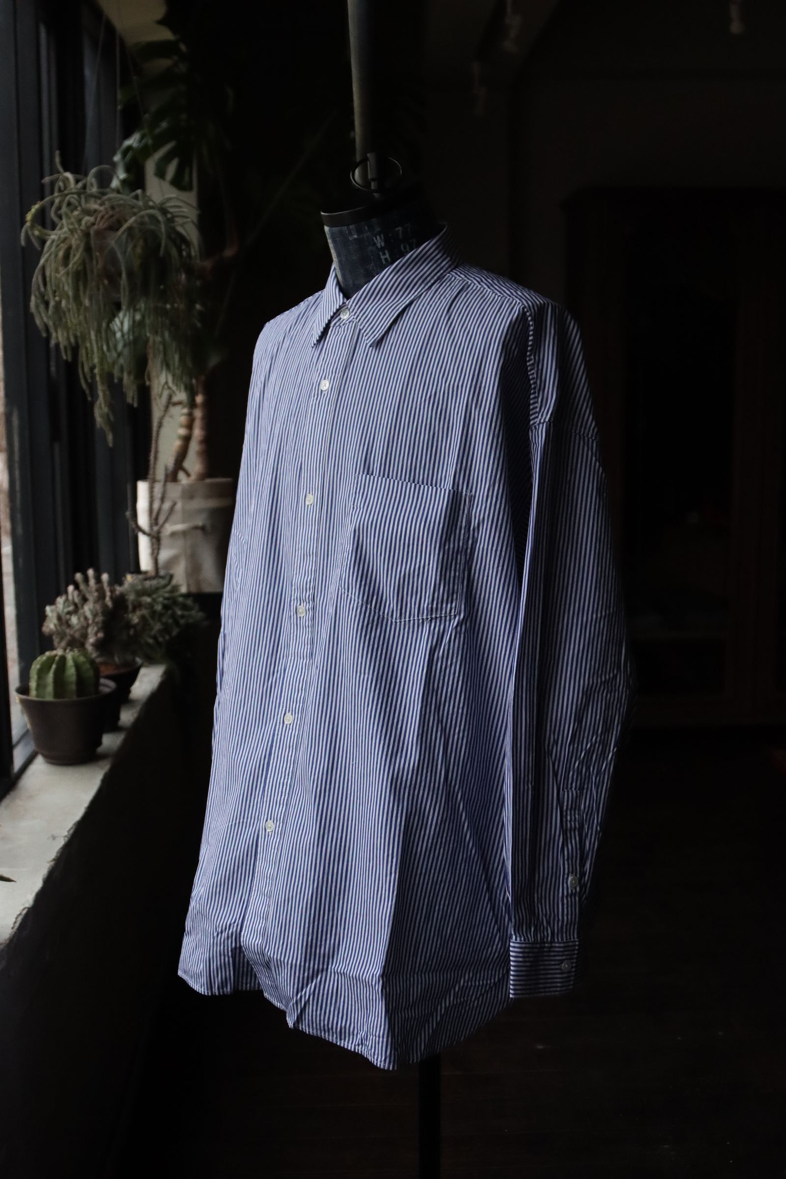 フレッシュサービス CORPORATE UNIFORM L/S SHIRT(FSC253-50105B)BLUE STRIPE☆8月9日(土)発売！