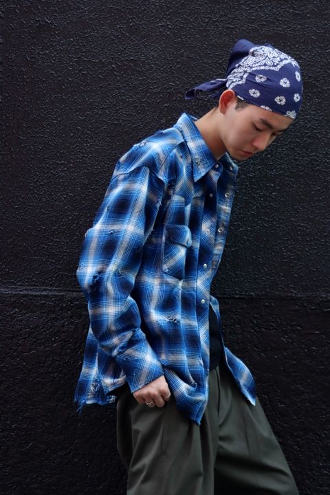 Rafu ラフ 2023AW WESTERN SHIRTスタイル