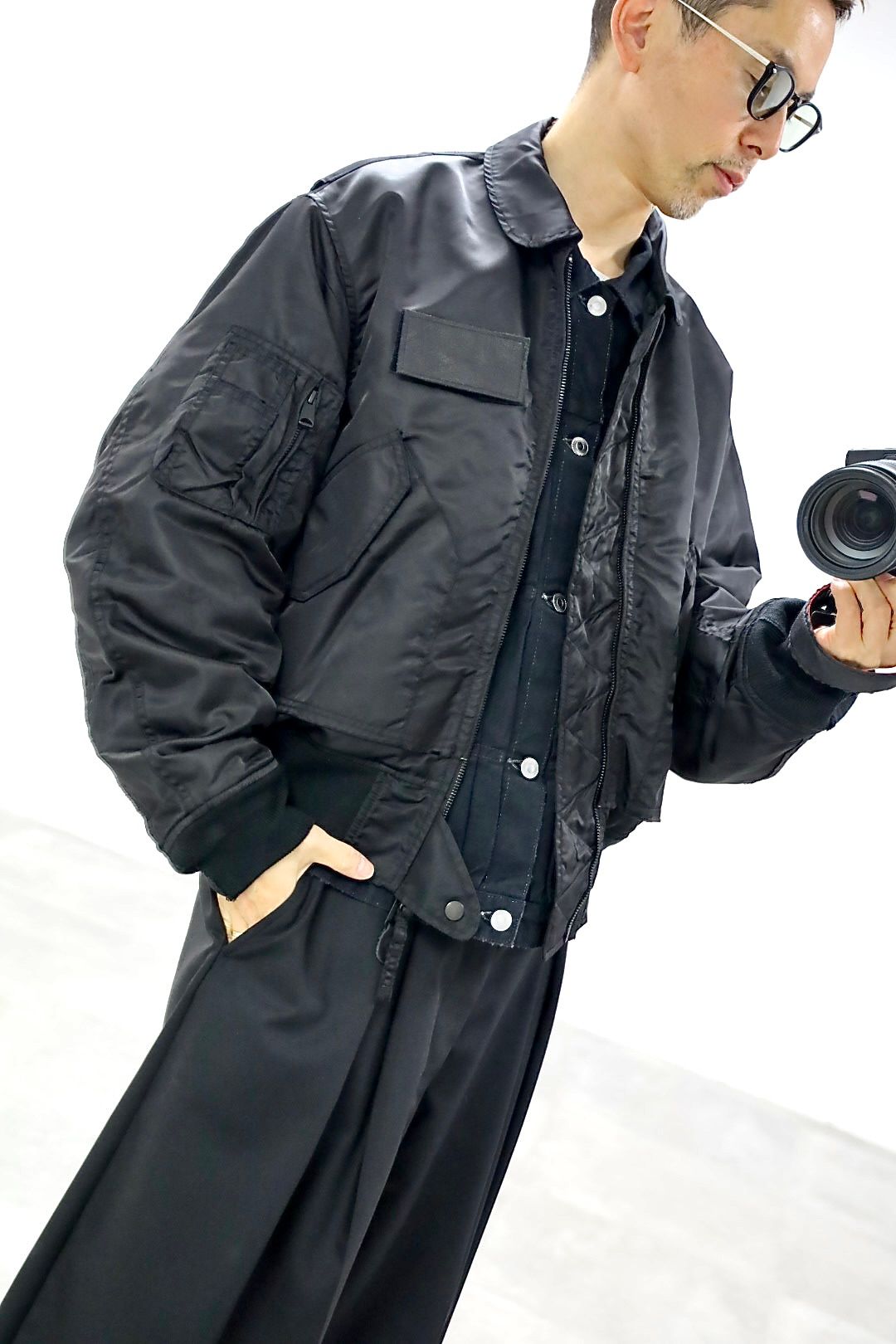 YOKE SPRING SUMMER 2026 Connected Military Blouson CWU*L-2B(YK26SS01192B)BLACK☆1月17日(土)発売！
