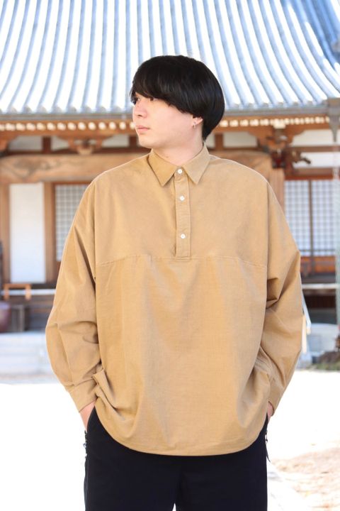 FreshService CORDUROY ANORAK SHIRT style.2022.11.6