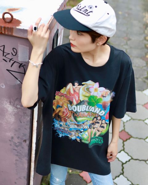 doublet 23AW DOUBLET × PZ TODAY T-SHIR (THAILAND)style.2023.7.15