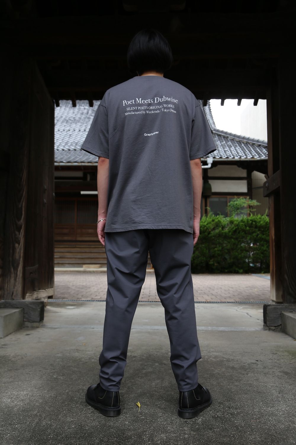 Graphpaper Compact Ponte Chef Pants(GM213-40042B) style.2021.7.18.