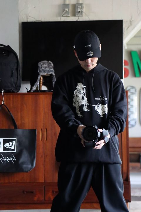 Yohji Yamamoto×New Era 朝倉優佳 山本耀司&愛犬フーディーstyle.