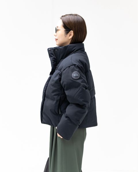 CANADA GOOSE  Grandview Cropped Jacket Black Label style 2025.11.08