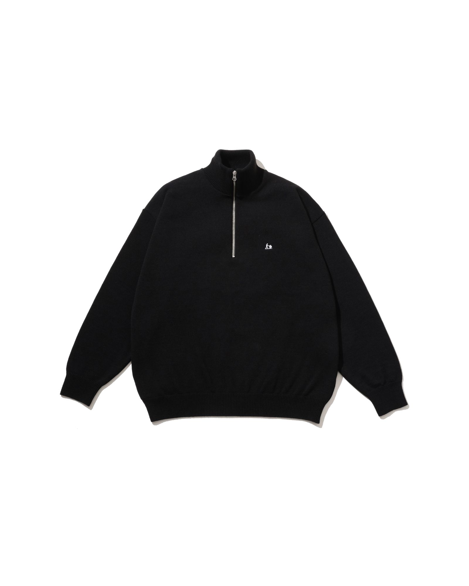 フレッシュサービス 26AW THERMAL JERSEY HARF ZIP KNIT(FSC263-80009)BLACK☆10月17日(土)新作発売！