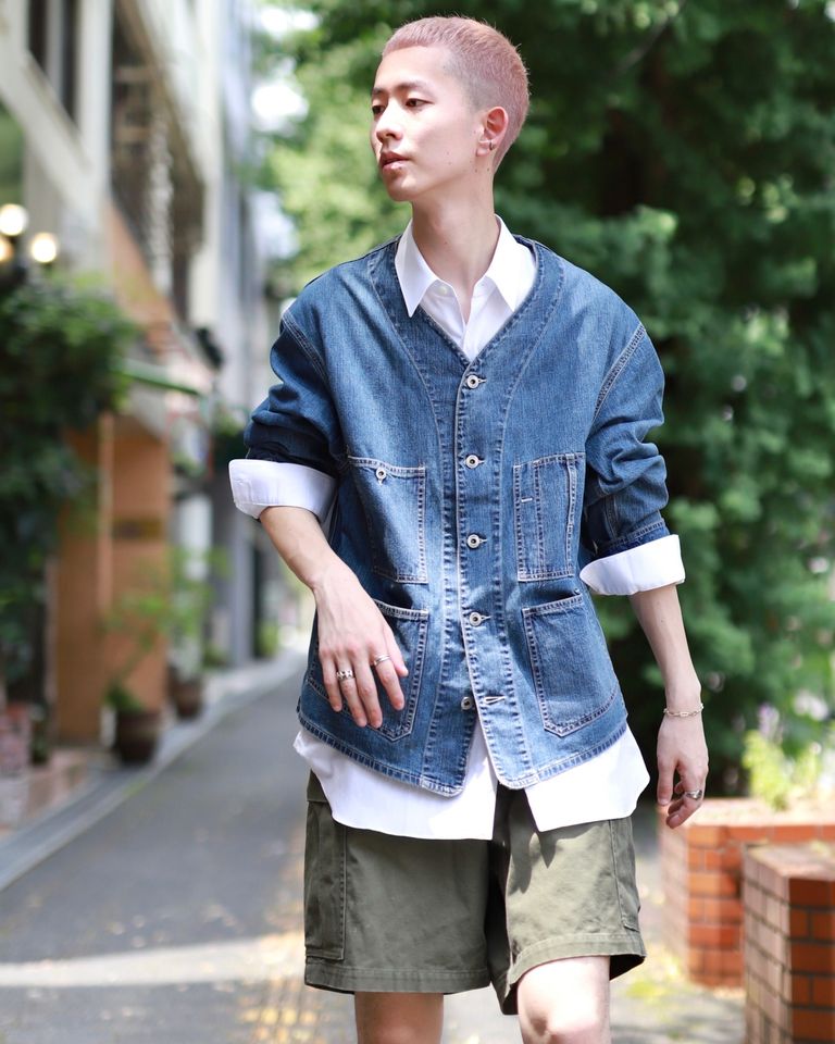 A.PRESSE - アプレッセ23AW Denim Engineer Jacket (23AAP-01-25K 
