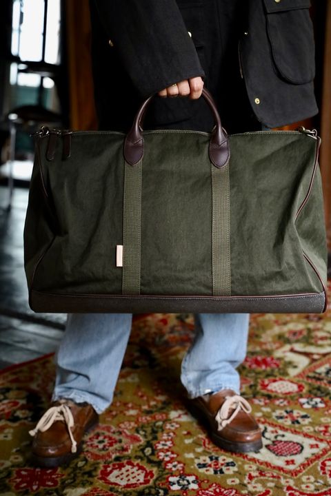 エンダースキーマ  バッグ boston luggage(ro-rb-blg)khaki green☆8月8日(土)発売！