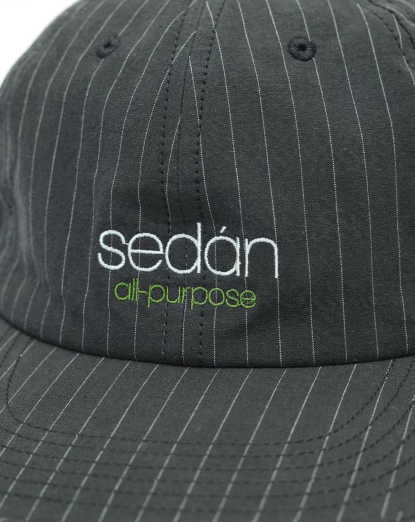 セダンオールパーパス SS26 Classic Logo Cotton Linen Cap(SD26S-CP04)Black Stripe☆3月20日(金)発売！