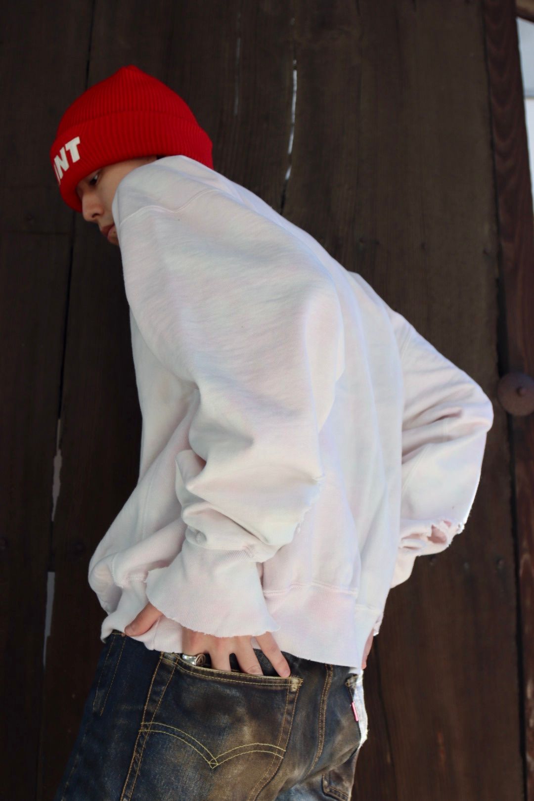SAINT Mxxxxxx セントマイケル 23AW CREW NECK SWEAT_ONE POINT SAINT Mxxxxxx セントマイケル 23AW CREW NECK SWEAT_ONE POINT
