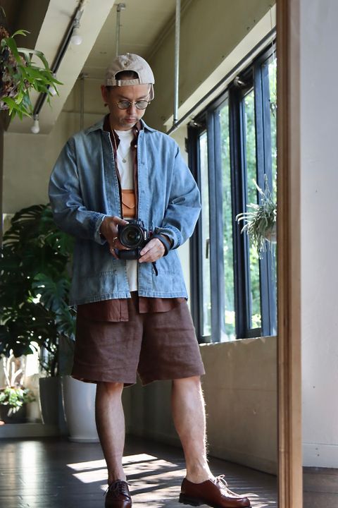 アプレッセ22FW US NAVY Denim Jacket"INDIGO"スタイル