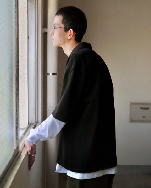 ATON エイトン23SS SUPIMA AIR KANOKO POLO SHIRTSスタイル