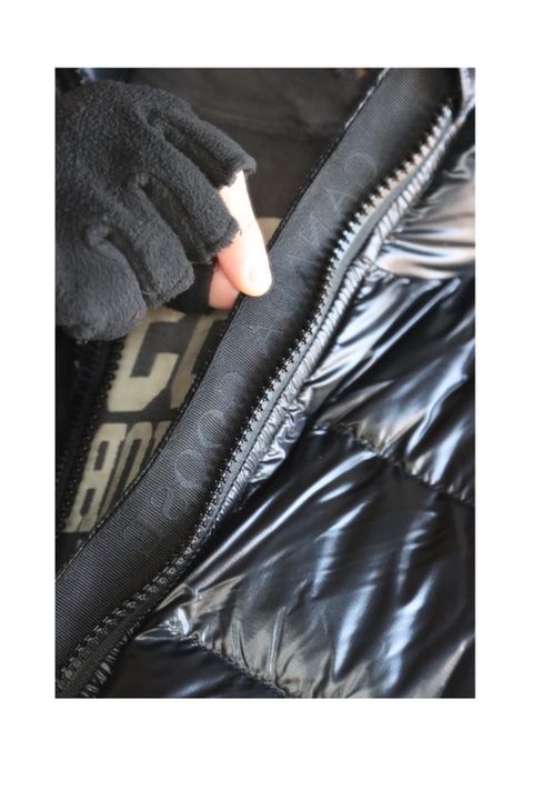 CANADA GOOSE CROFTON VEST BLACK LABELスタイル