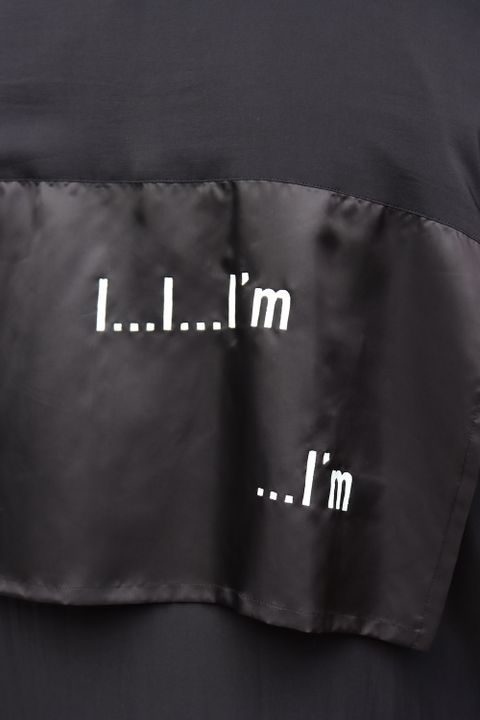 Yohji Yamamoto 21AW M-ツバメ濃紺プリントB(HX-B58-412) style.2021.8.29.