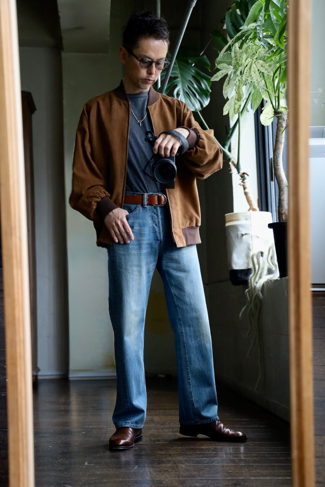 アプレッセ 25SS No.2 Washed Denim Pants(AP-4008)INDIGO