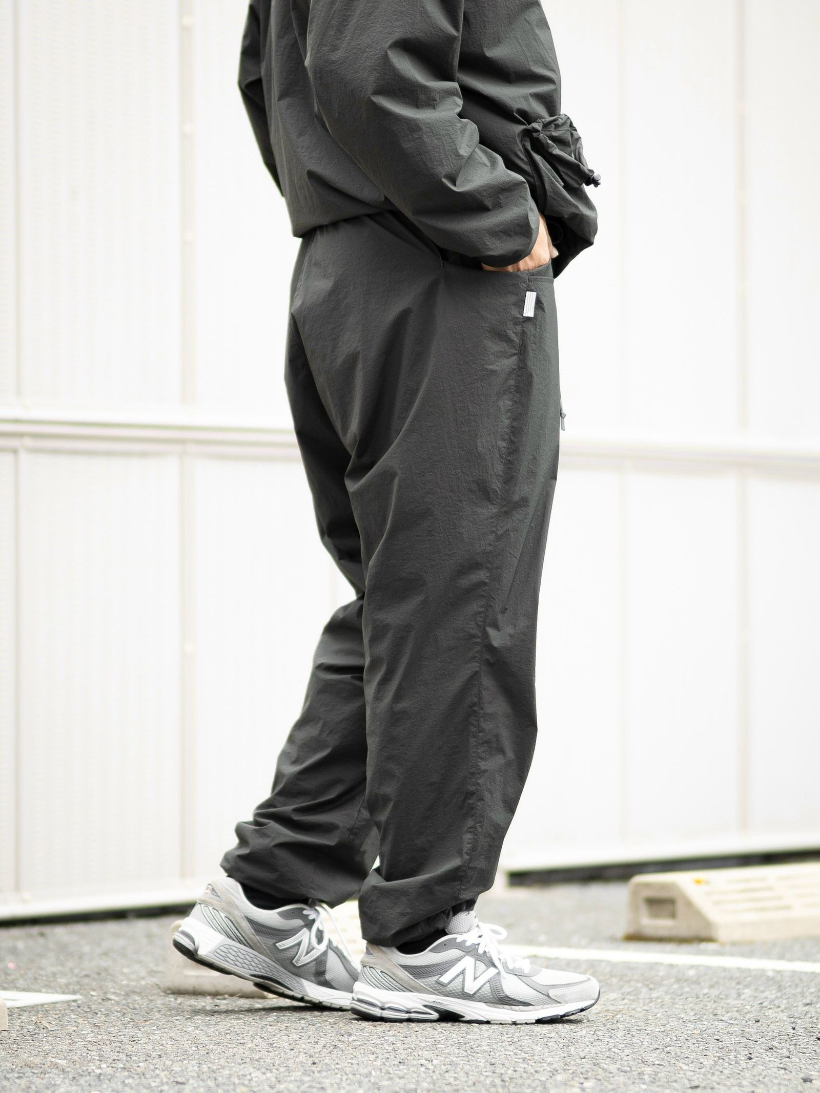 S.F.C 2026FW エスエフシー WIDE TAPERED EASY PANTS(NYLON) (SFCFW26P08)Charcoal☆9月12日(土)発売！