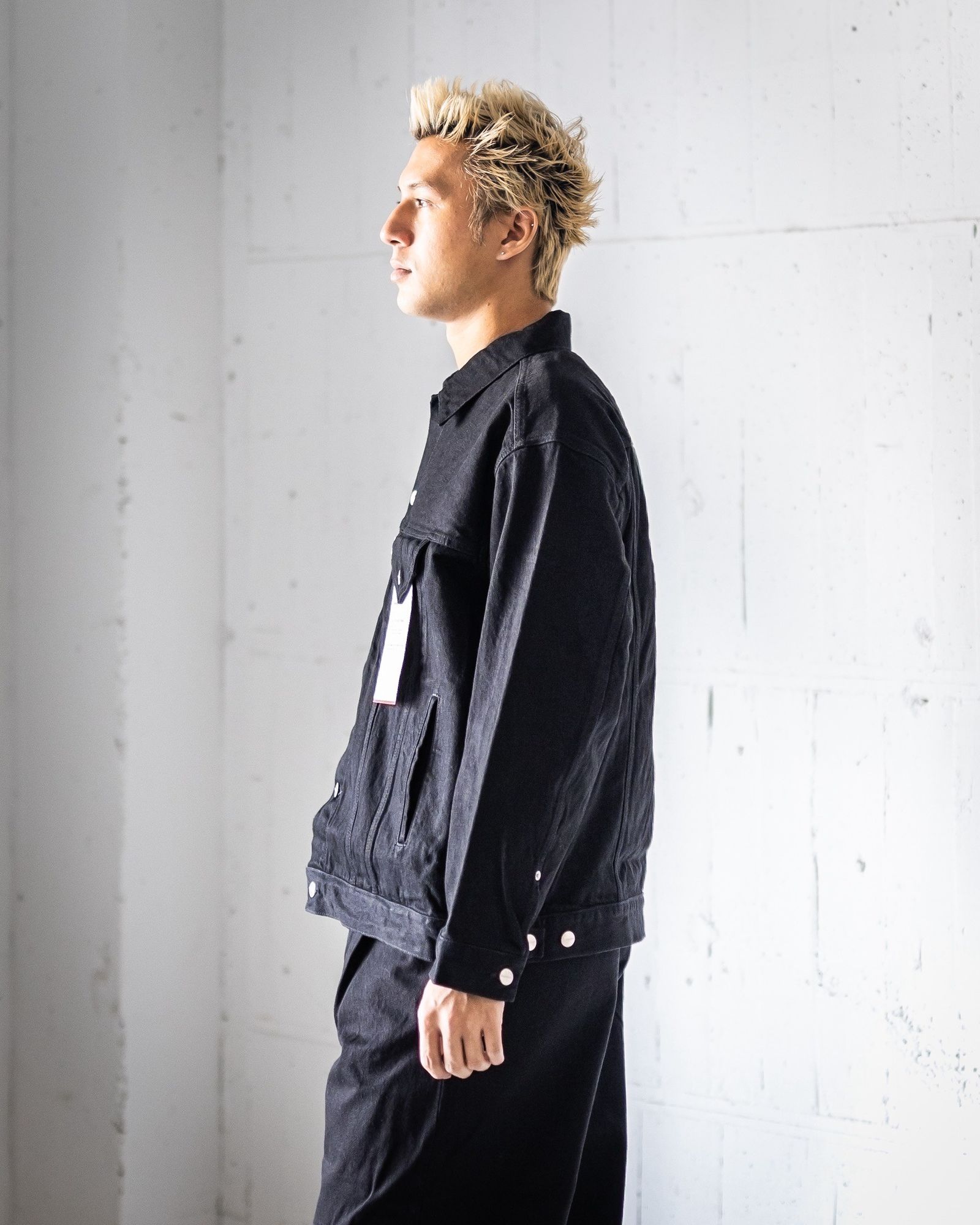 Graphpaper グラフペーパー デニムジャケット トラッカー セルビッチ Graphpaper (グラフペーパー) Selvage Denim Trucker Jacket