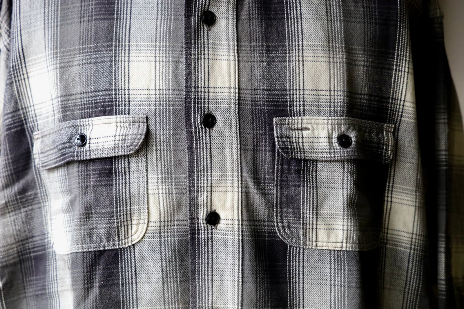 セントマイケル Tシャツ BB_FLANNEL CHECK SHIRT(SM-HR1-0000-C52)BLACK★9月27日(土)発売!