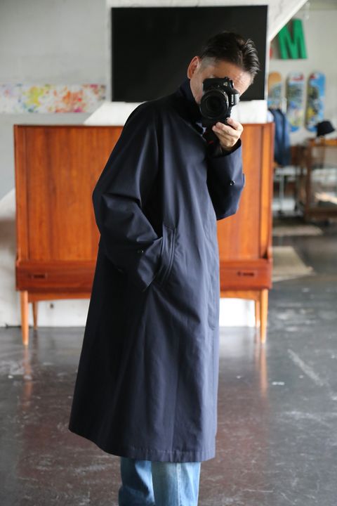 A.PRESSE  Balmacaan Coat(21AAP-01-01H)NAVY style※8月21日発売