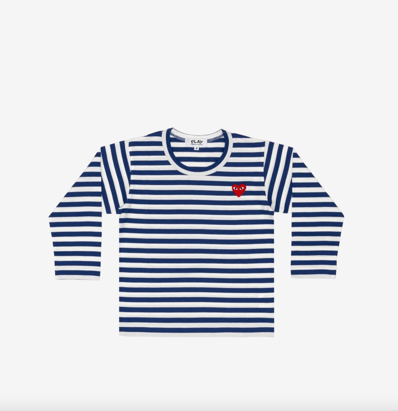 PLAY STRIPED Tシャツ キッズ(AX-T663-100) BLUE *KIDSサイズ