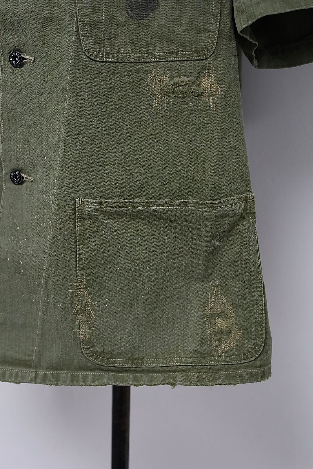 BOW WOW 26SS バウワウ PW P-41 HBT SS JK AGED(BW261-PP4HS)OD☆4月18日(土)発売！