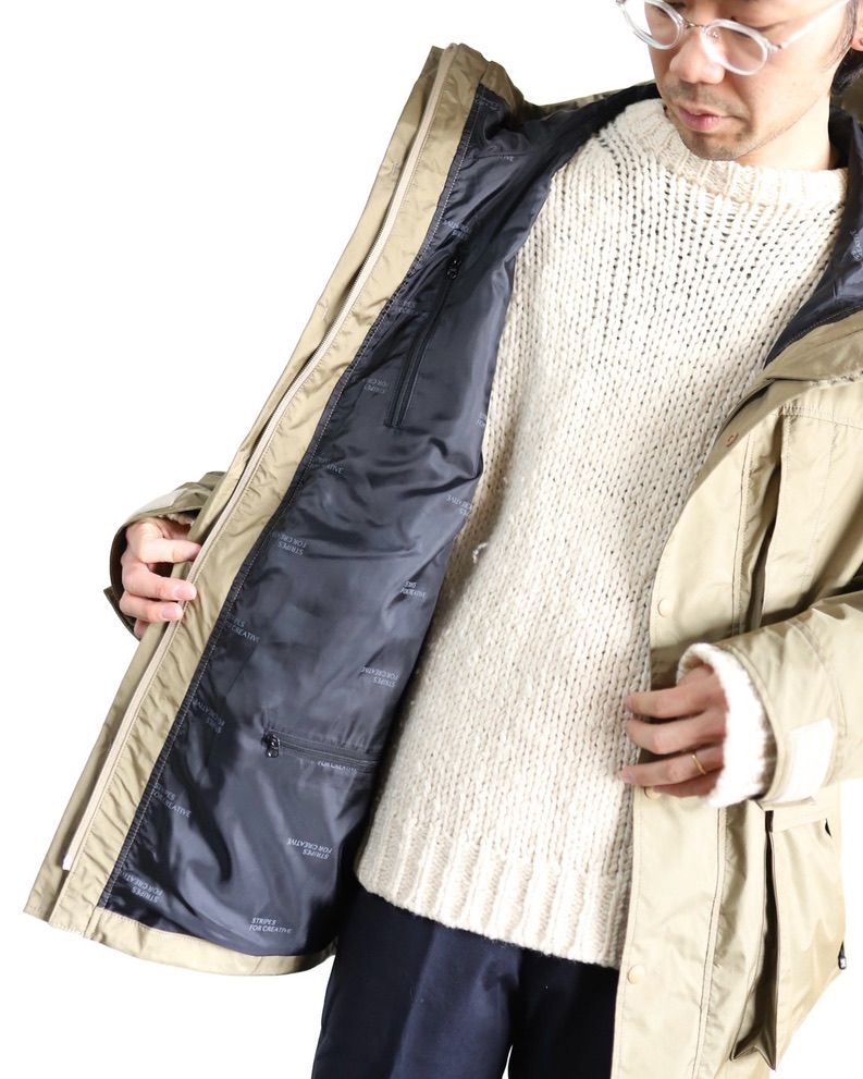 Stripes For Creative - S.F.C 24SS MOUNTAIN PARKA(SFCSS24J02)Beige ...