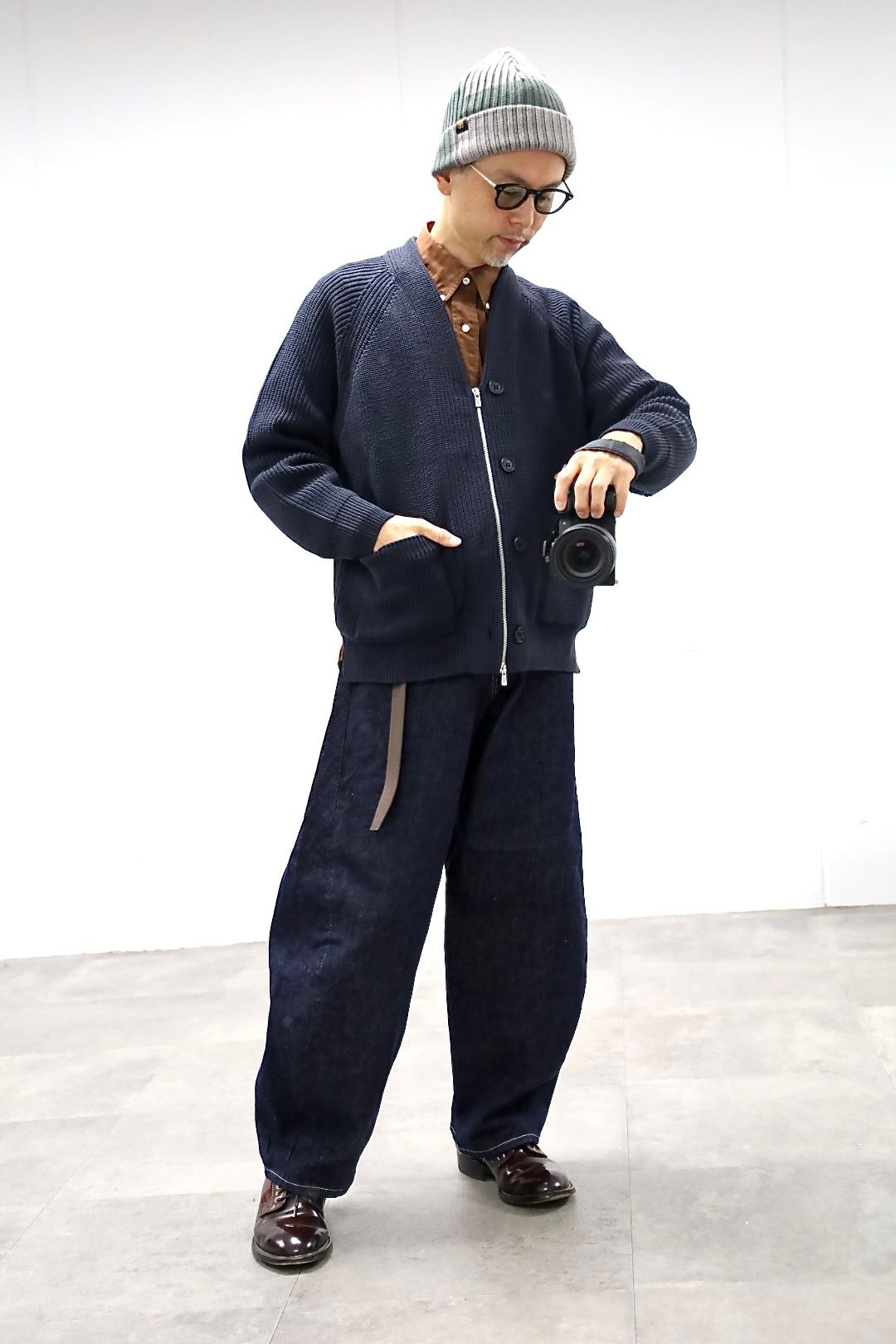 COMME des GARCONS HOMME 26FW BATONER ZIPカーディガンスタイル