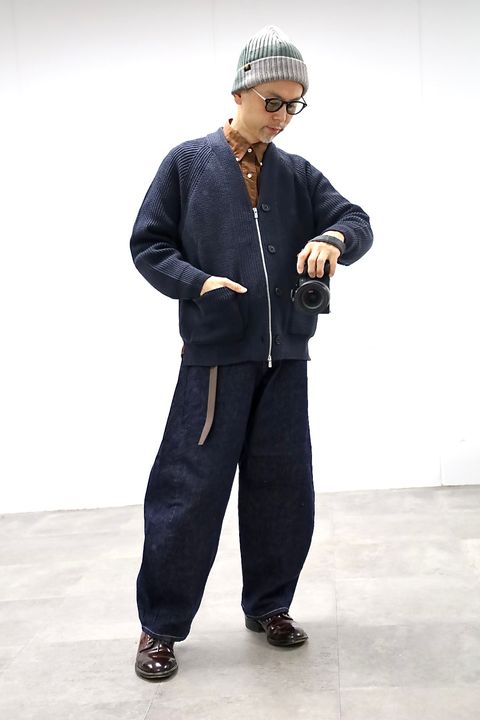 COMME des GARCONS HOMME 26FW BATONER ZIPカーディガンスタイル