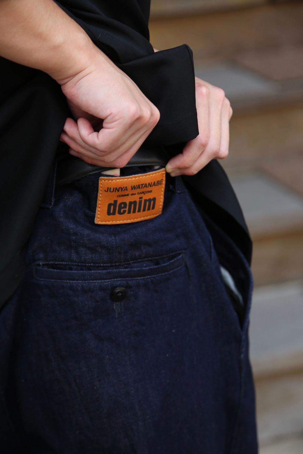 Graphpaper Selvage Wool S/S Oversized Box Shirt(GM212-50260) style. 2021.07.05.
