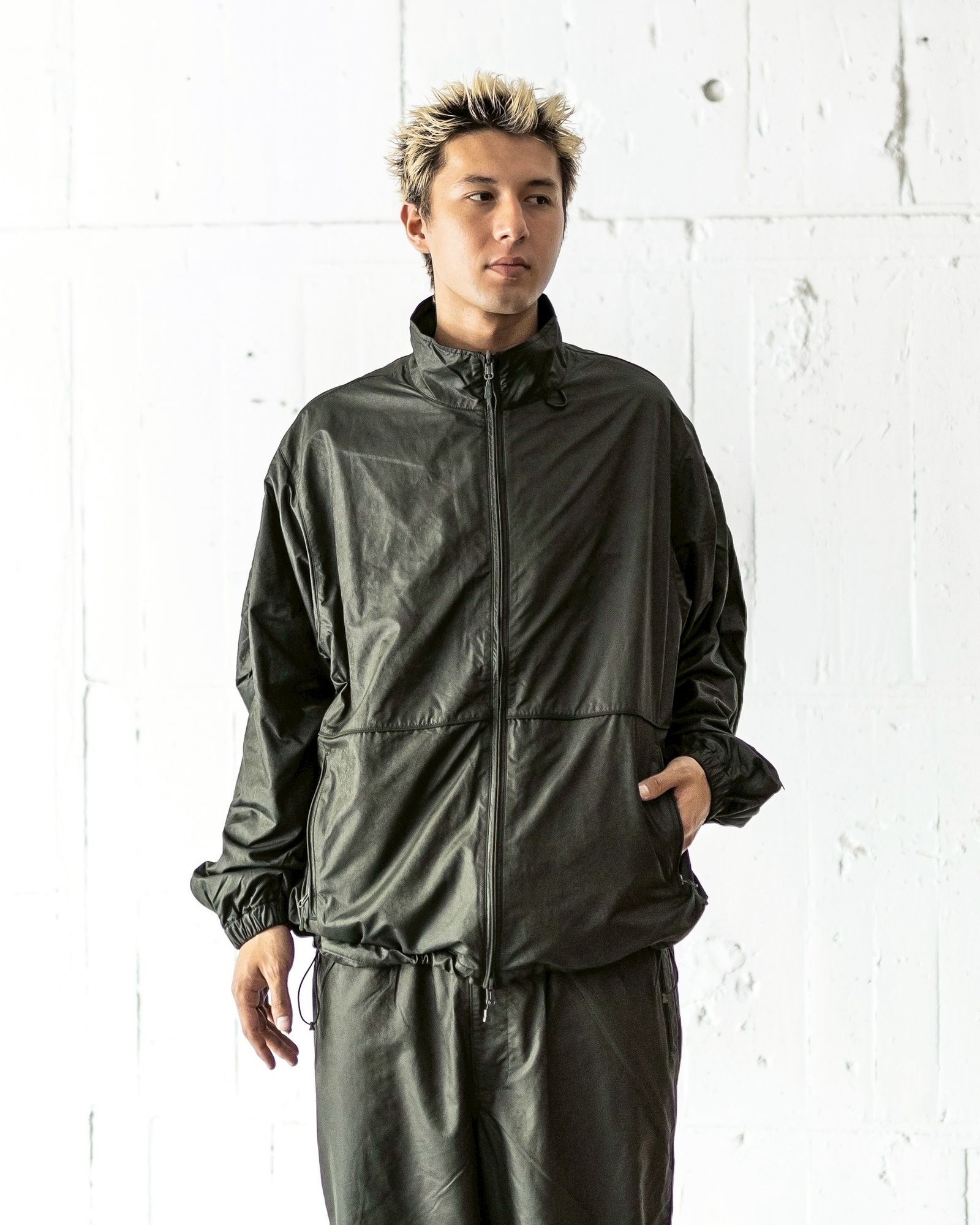 BlackEyePatch TRACK JACKET NAVY Mサイズ LÝFT Logo Line Track Jacket - Black