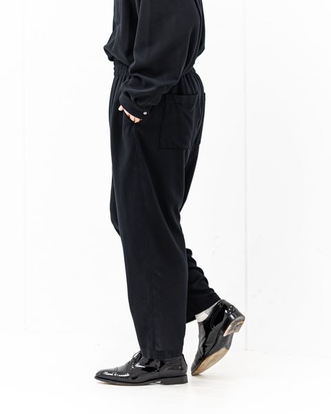 Graphpaper Viscose Viyella L/S Sleeping Shirt (BLACK)新作発売！