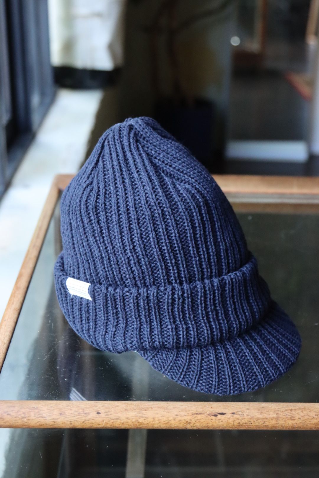 S.F.C 23FW BRIM KNIT CAP(SFCFW23AC03)Navy☆10月14日(土)発売！