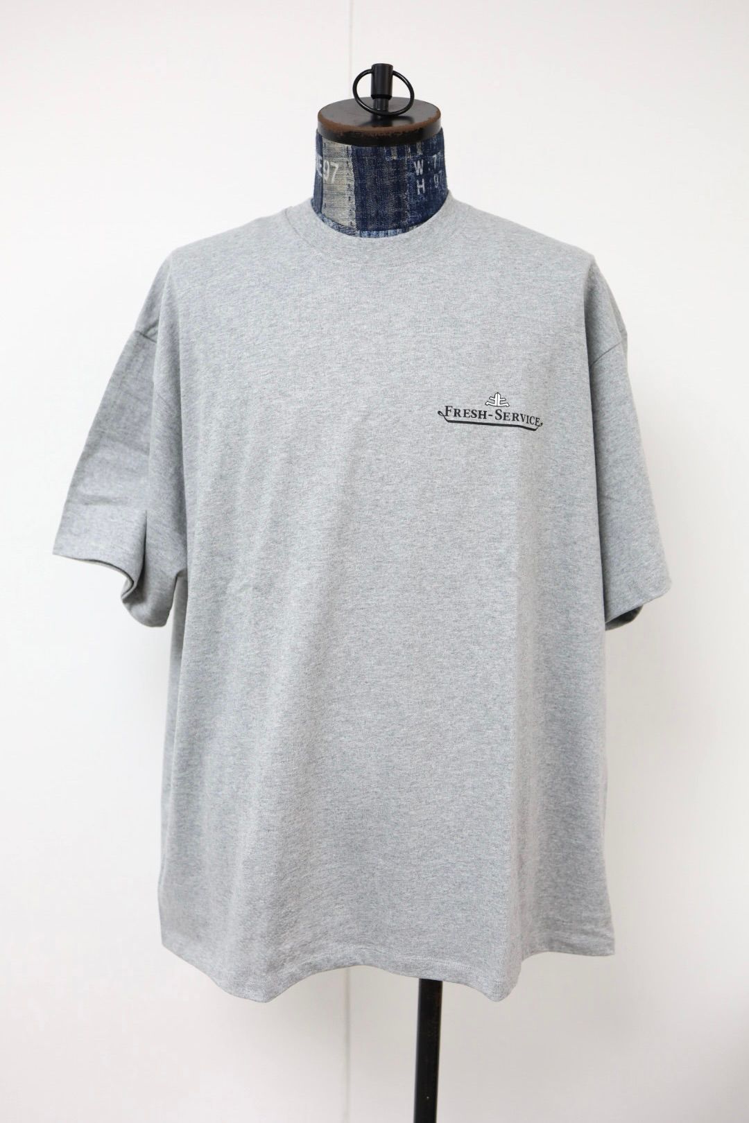 フレッシュサービス CORPORATE PRINTED S/S TEE "FF"(FSC263-70137)H.GRAY☆7月25日(土)新作発売！