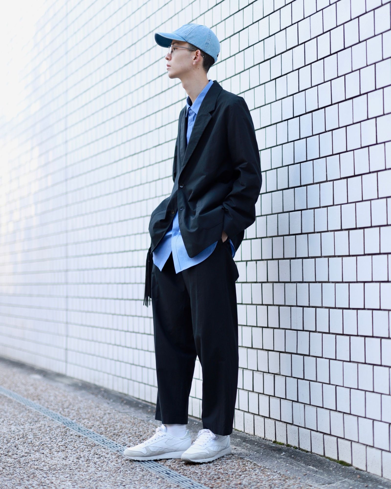 ATON エイトン 23SS COTTON TYPEWRITER TAILORED JACKETスタイル