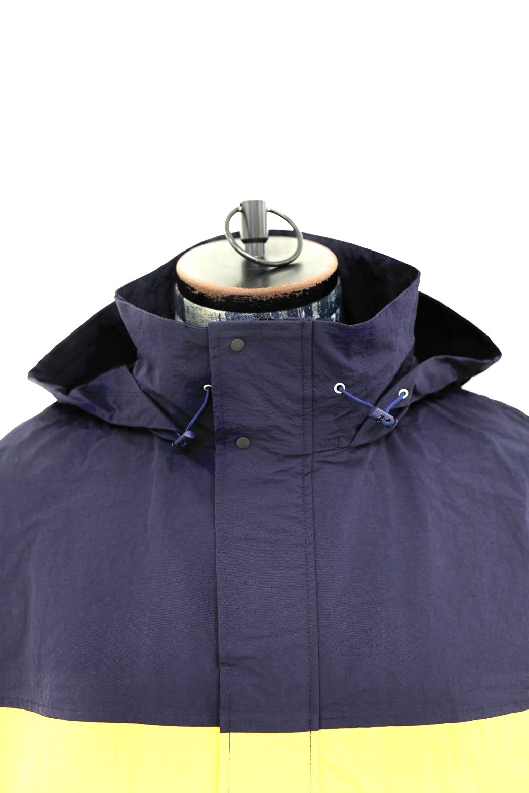 フレッシュサービス NYLON CANVAS SAILING JACKET (FSC261-30254)NAVY x RED