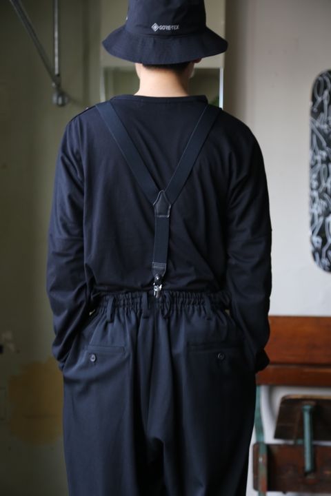 Yohji Yamamoto W-ヒモ開きレースアップパンツ(HD-P56-100) style 2021.01.20.