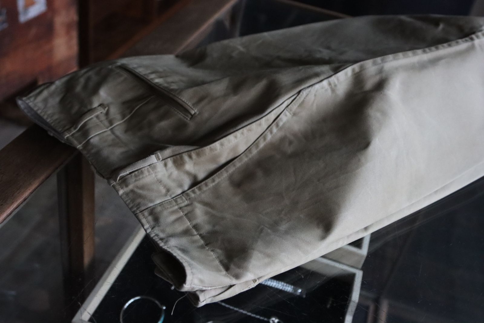 アプレッセ23SSパンツ Vintage US ARMY Chino Trousers(23SAP-04-13M)BEIGE