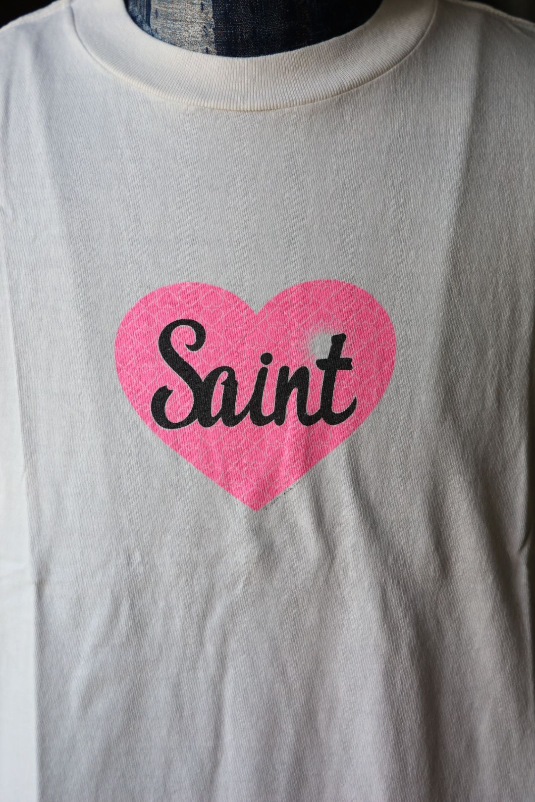 セントマイケル Tシャツ HEART SAINT SS TEE(SM-HR1-0000-019)WHITE☆7月19日(土)発売！