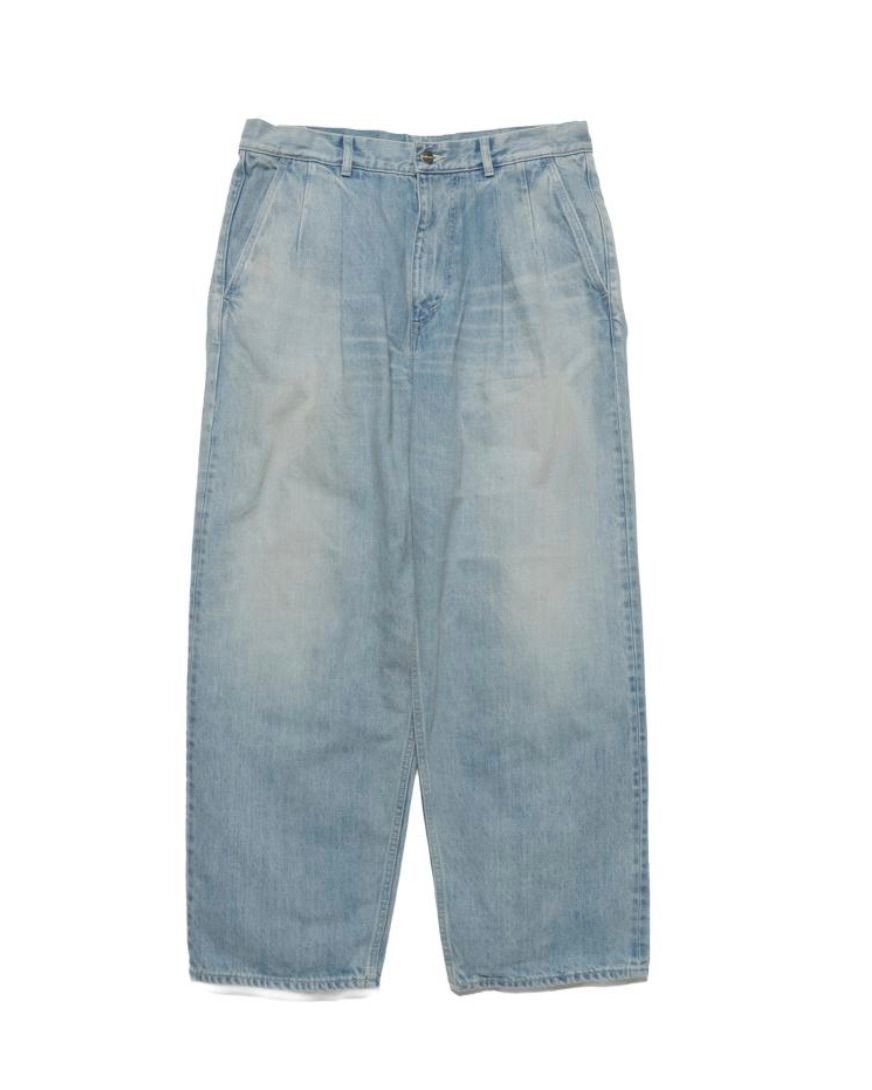 Graphpaper - グラフペーパー25AW Selvage Denim Two Tuck Pants