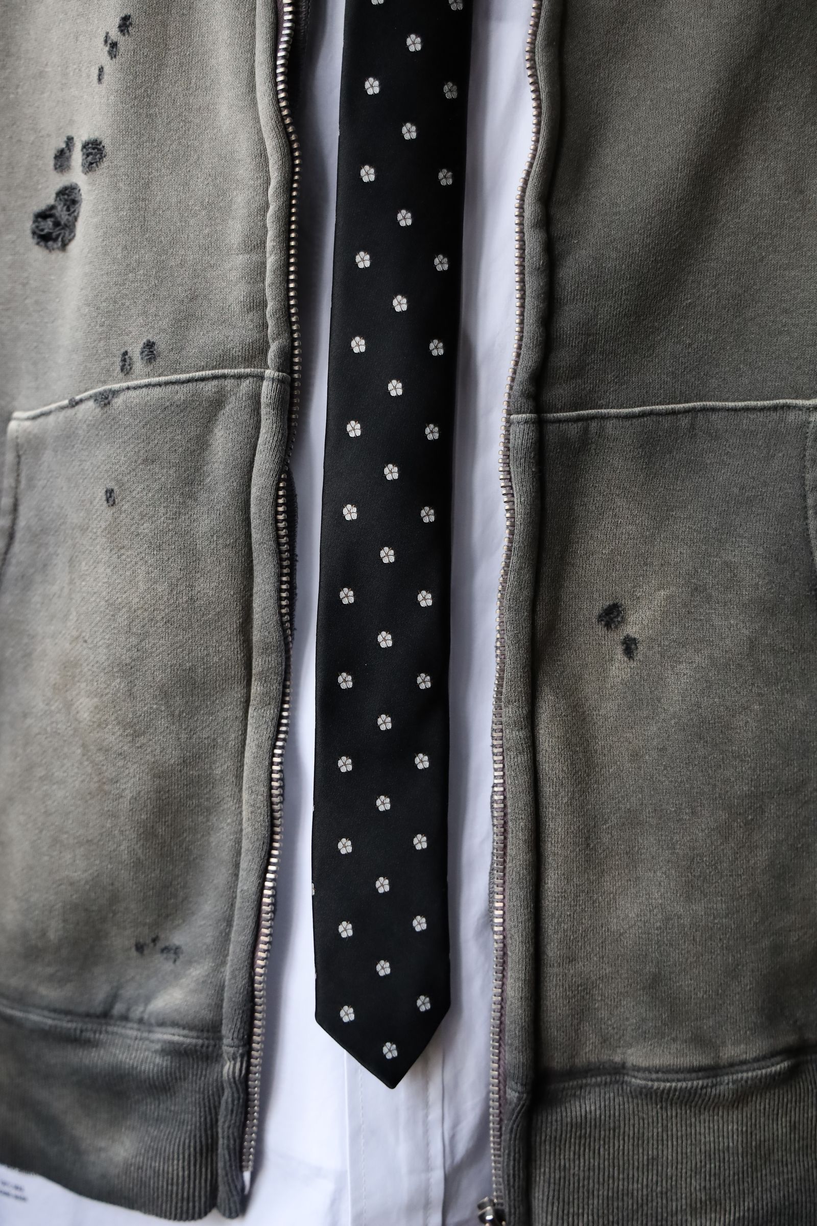 セントマイケル24AW DT_TIE (SM-YS1-0000-C53)BLACK★12月21日(土)10:00発売！
