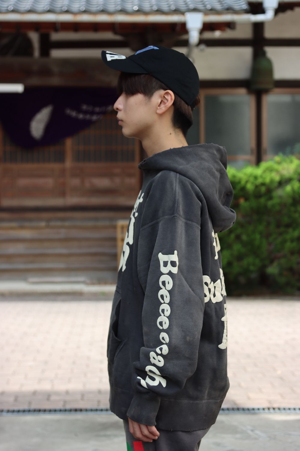 セントマイケル WIND AND SEA HOODIE BLACK XL