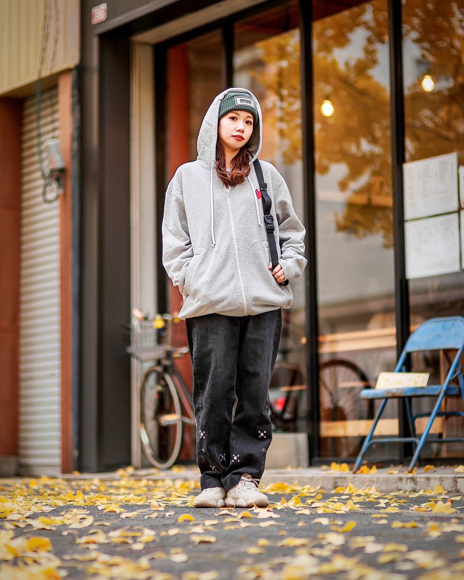 PLAY COMME des GARCONS 新作5ハートスウェットパーカー style